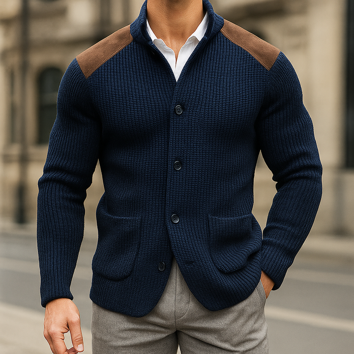Miles Textured Knit Cardigan
