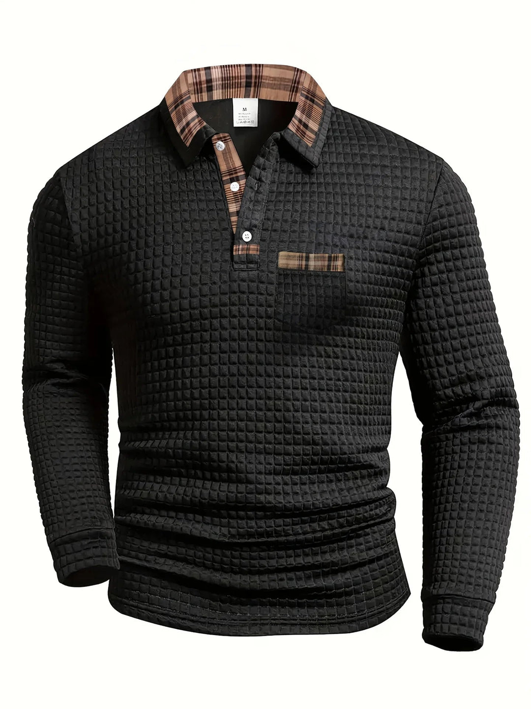Spencer Textured Knit Polo