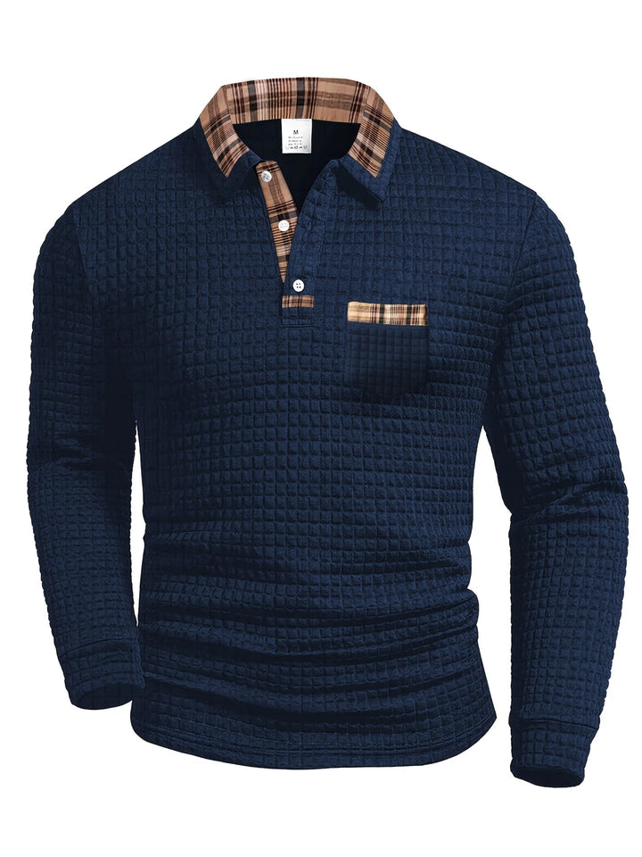 Spencer Textured Knit Polo