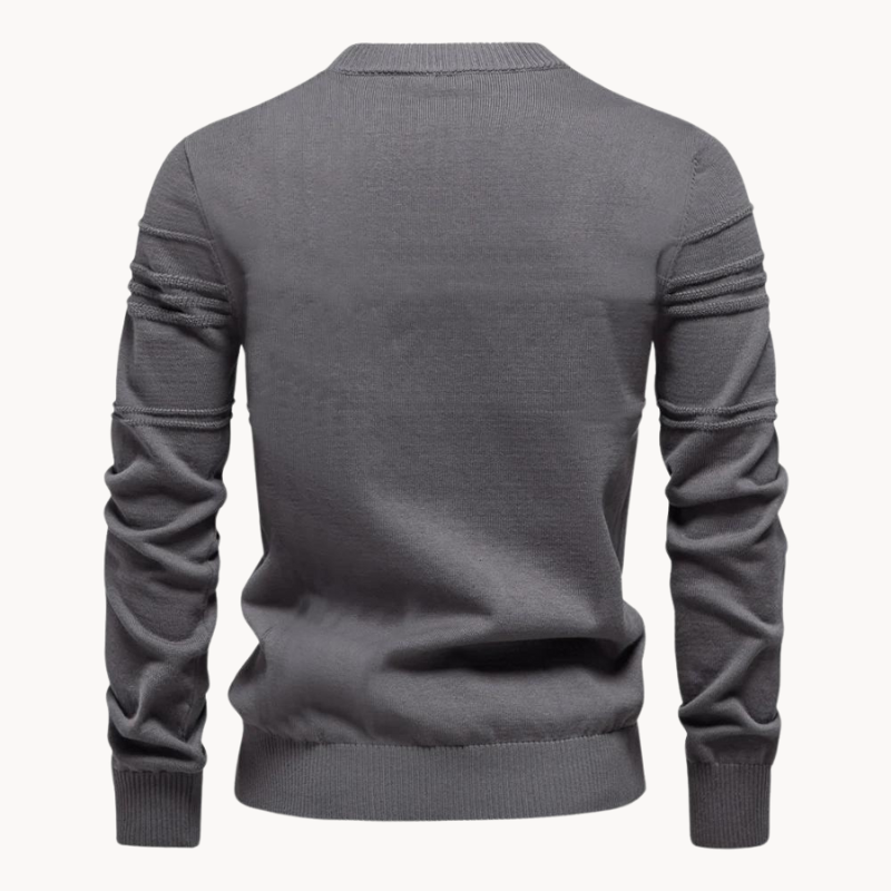 Hunter Textured Knit Crewneck