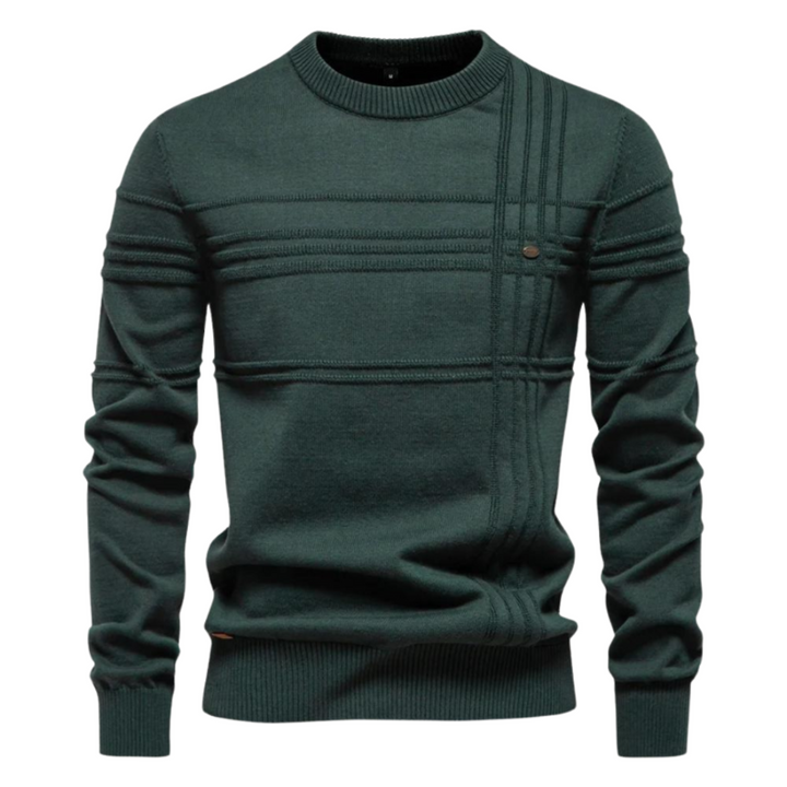 Hunter Textured Knit Crewneck