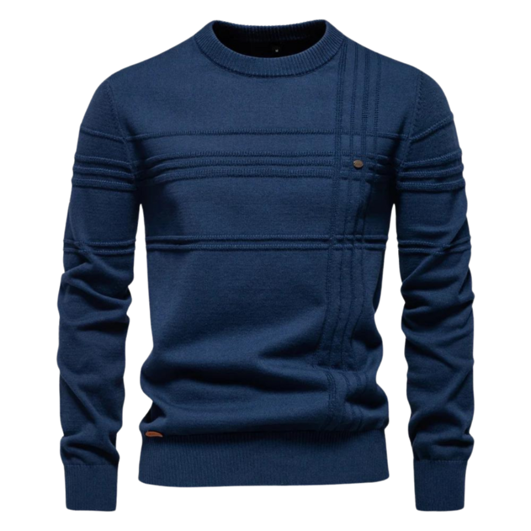 Hunter Textured Knit Crewneck