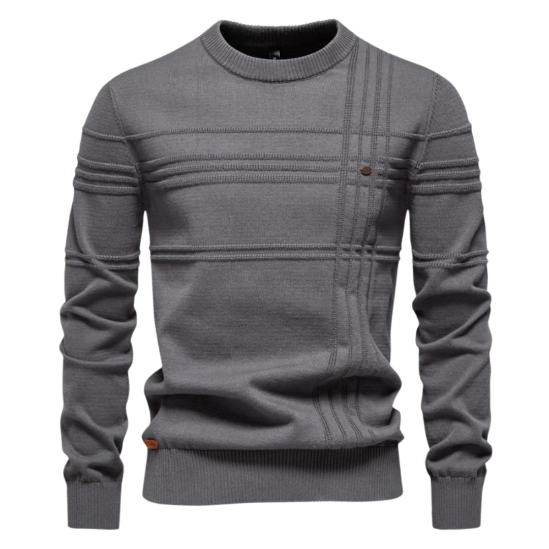 Hunter Textured Knit Crewneck
