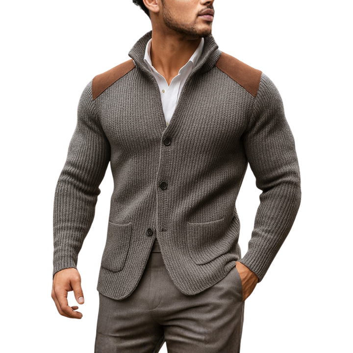 Miles Textured Knit Cardigan